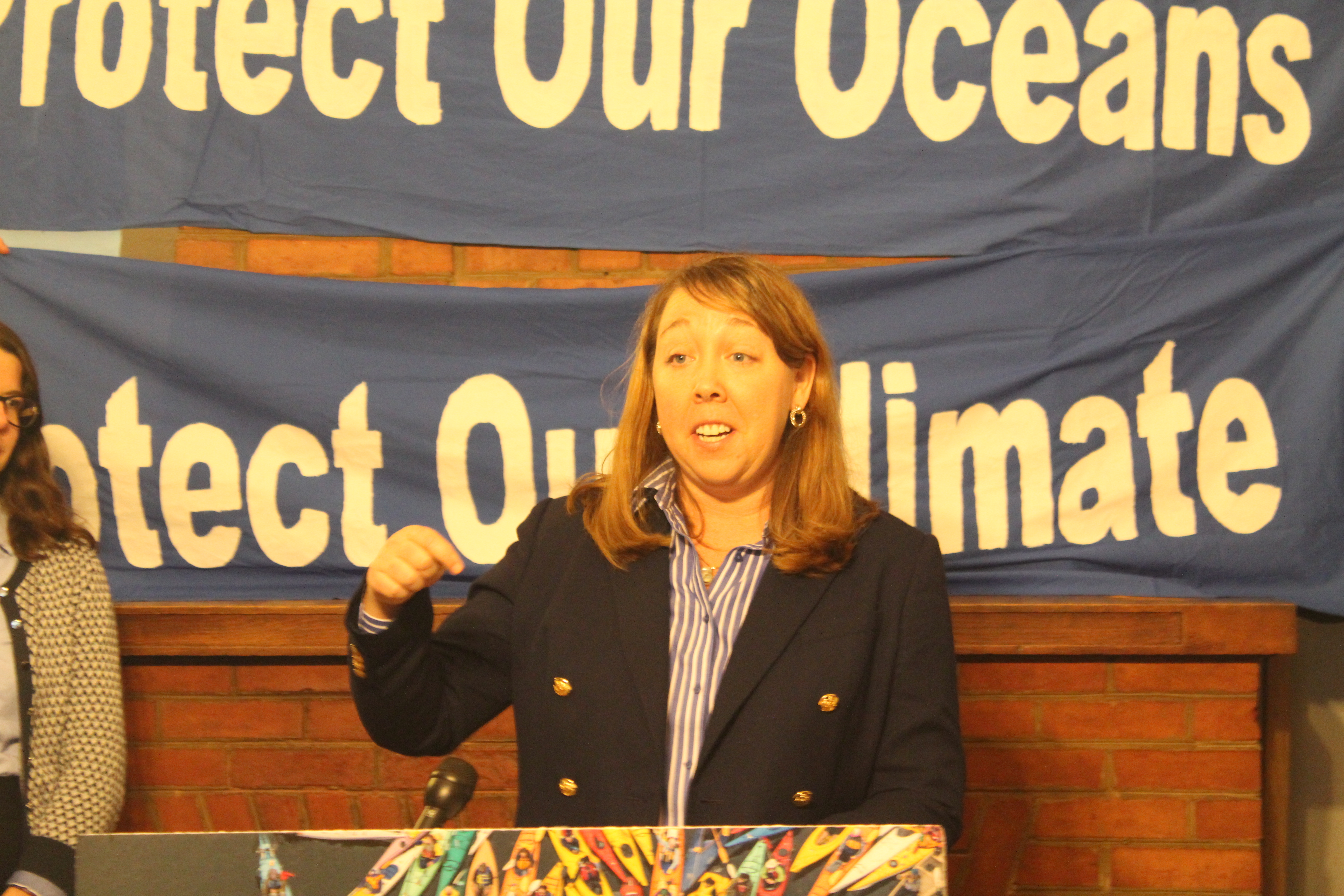Speaker shares her personal account of the negative impacts of offshore drilling.